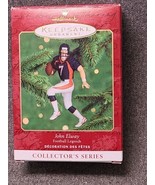 Hallmark Keepsake Ornament John Elway Football Legends IOB - £5.19 GBP