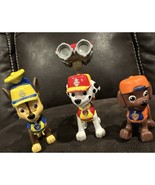 Paw Patrol Action Pack Pups LIFEGUARD 3 Figures Chase Zuma Marshall + Packs - $30.13 CAD