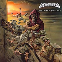 HELLOWEEN Walls of Jericho BANNER 2x2 Ft Fabric Poster Tapestry Flag album art - $22.00