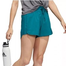 Adidas Womens Pacer Bungee Training Shorts HN0838 Legacy Teal Blue Size ... - $28.00