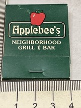 VintageMatchbook Cover  Applebee’s Neighborhood Grill &amp; Bar  gmg  Unstruck - £9.73 GBP