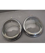 1956-1963 Volkswagen Beetle Bug Headlight Lens Assembly Pair 900 543 1F1080 - £369.27 GBP