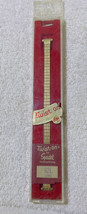 VTG Twist On By Speidel Women’s Watch Band Stainless Steel GoldTone Size 92L NOS - £7.77 GBP