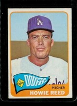 Vintage 1965 Topps Baseball Trading Card #544 Howie Reed Dodgers Pitcher - £6.82 GBP