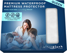 Waterproof Matress Protector Bed Bug Mattress Pad Soft Cover Fitted Deep Pocket - £26.38 GBP+