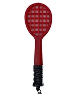 Vintage Plastic Tennis Racket Novelty Necklace Charms CHOOSE COLOR - £9.78 GBP