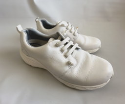 Nurse Mates ALIGN VELOCITY Women White Shoes Size 8 M Lace Up Leather - $26.61