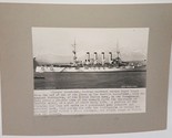 Vintage Puget Sound Maritime Historical Society Photograph USS Washingto... - £12.78 GBP