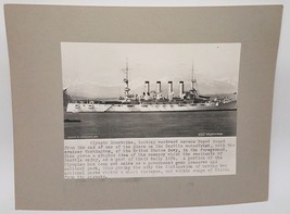 Vintage Puget Sound Maritime Historical Society Photograph USS Washington 1934 - £12.71 GBP