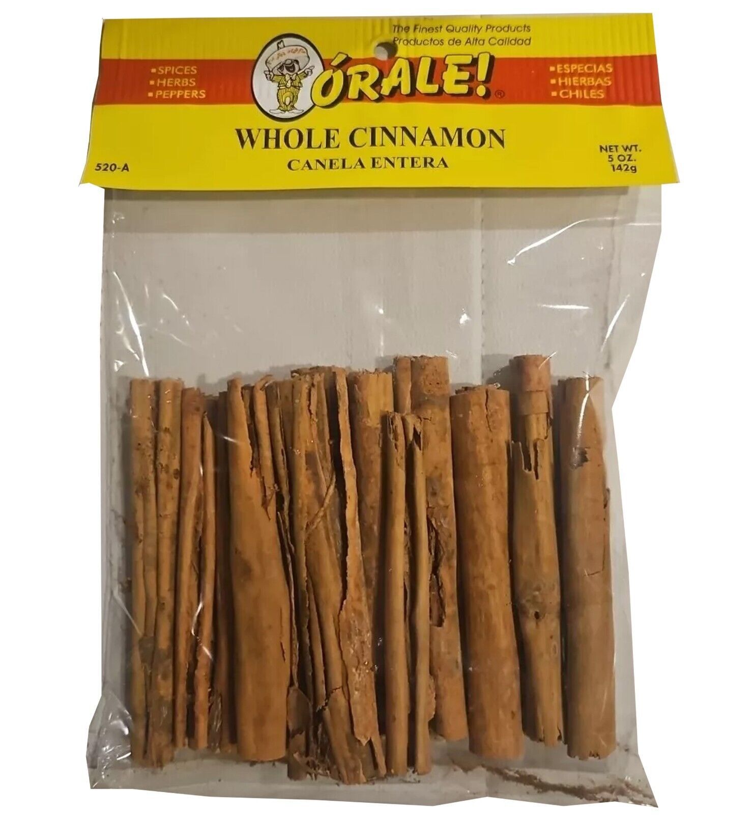Orale! Whole Cinnamon Sticks, 5 Ounce - $12.16