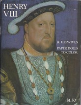Henry Viii &amp; His Wives: Paper Dolls To Color - £3.95 GBP