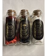 Set of 3 Novelty Halloween Potion Bottles Cosmic Dust - Bones - Vampire ... - $183.06 MXN