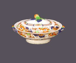 Art-deco Wedgwood | Crown Derby Ware 334 Old Castle Imari covered serving bowl. - £167.97 GBP