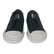 Converse CTAS ll Slip On Sneakers Unisex Baby Size 2 Black - £14.05 GBP
