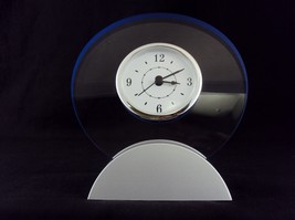 Modular Desk Clock ~ Analog Alpha Dial In Transparent Acrylic  Frame~ CL... - £11.57 GBP