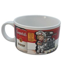 Vtg Set of 4 Campbell&#39;s 1997 Soup Mugs Cups By Westwood Red White Each Different - £17.92 GBP