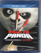 KUNG FU PANDA (blu-ray+dvd) *NEW* ultimate edition, Jackie Chan, Angelina Jolie - £10.41 GBP