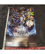 NYCC 2019 Comic Con World of Final Fantasy Promo Double Sided Poster W/D... - £7.82 GBP