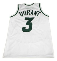 Kevin Durant #3 Montrose Christian New Men Basketball Jersey White Any Size image 5
