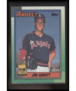 1990 Topps #675 Jim Abbott - $2.00