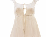 L&#39;AGENT BY AGENT PROVOCATEUR Womens Slip Lace Mini Elegant White Size S - $122.58