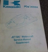 1987 Kawasaki Jet Sci 300SX 300 SX Watercraft Servizio Negozio Repair Manual OEM - $64.94