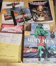 Army Men II PC Big Box Complete / Used CIB Poster Box Soldiers - £78.01 GBP