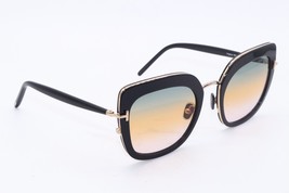 New Tom Ford Tf 945 01B Virginia Black Gradient Authentic Frame Sunglasses 55-23 - £201.79 GBP
