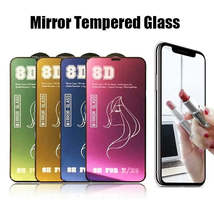 For iphone 13 12 11 Pro XS Max X XR 7 8 Plus Makeup Mirror Tempered Glass for Ip - £7.13 GBP+