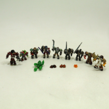 2012 Mattel Mega Bloks World of Warcraft Figures Lot of 10 W/ Weapons - $48.45