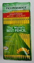 Ticonderoga The World&#39;s Best Pencil Wooden Pencils, No. 2 Soft Lead, 72/... - £7.97 GBP