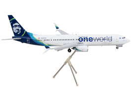 Boeing 737-900ER Commercial Aircraft w Flaps Down Alaska Airlines - One World Wh - £86.59 GBP