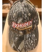 Borden Dairy Baseball Cap Camo Adjustable - $8.00