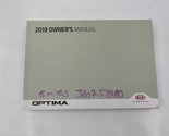 2018 Kia Optima Owners Manual Handbook OEM P04B03003 - $9.89