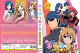 Anime Dvd~English DUBBED~Toradora(1-25End)All Region+Free Gift - £13.18 GBP