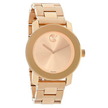 Movado Bold 3600342 Rose Gold Ion-Plated Stainless Steel Women&#39;s Watch - £221.45 GBP
