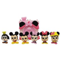 Disney Doorables Minnie&#39;s Garden Cottage with Figures Mickey, Goofy, &amp; More - £12.61 GBP