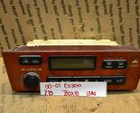 00-01 Lexus ES300 Temperature AC Climate 5590033430 Control bx10 273-13 - $11.75
