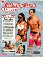 Austin Mahone Becky G teen magazine pinup clipping shirtless abs barefoo... - $3.00