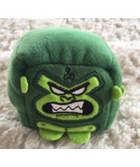 Teen Titans Go BEAST BOY Green Fleece Embroidered Kawaii Cube Plush Toy - $8.73 CAD