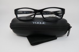 New Vogue VO 2812 W44 Shiny Black Authentic Eyeglasses 46mm w/ Case - $58.41