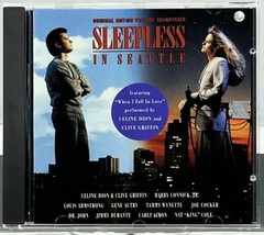 Sleepless in Seattle Original Motion Picture Soundtrack Audio CD 1993 Near Mint - £6.99 GBP