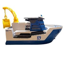 Mattel Matchbox 2013 Mission Marine Rescue Shark Boat Blue BFN57 Floats ... - $18.66
