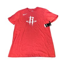 New NWT Houston Rockets Nike Tri-Blend Logo Size Large T-Shirt - £22.11 GBP