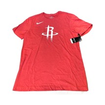 New NWT Houston Rockets Nike Tri-Blend Logo Size Large T-Shirt - £21.76 GBP