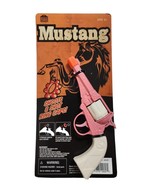 Mustang Metal Western Revolver for girls 8 Shot Ring Cap Gun Made in Italy - $23.01 CAD