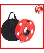 Red Heavy-Duty Cord Reel with Smooth Spin Handle &amp; 125ft Capacity - Incl... - $609.43 MXN