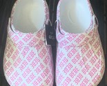 Bebe Girls Toddler Sandals Sz 11/12 XL Slingback Clogs White Rubber Wate... - $13.99