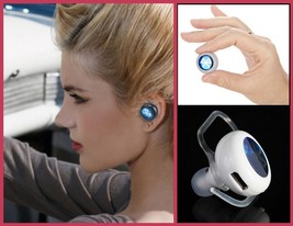 Tiny Wireless Bluetooth Stereo Earphone Headset 4.0  Answer Calls Listen... - £31.28 GBP