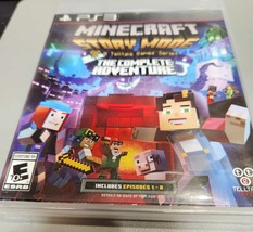 PS3 Minecraft: Story Mode - The Complete Adventure Sony PlayStation 3   ... - $29.69